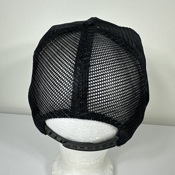 The GB Line Hat Black Gray Snapback Mesh Trucker Baseball Cap Designer Award - Picture 3 of 13